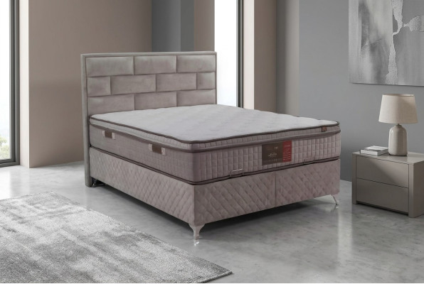 Bett Polsterung Design Luxus Holz Doppelbetten Ehe Schlafzimmer Hotelmöbel