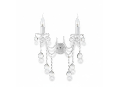 Kristall Wandlampe Lüster Wandleuchten Wandleuchte Wand Lampen Silber