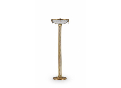 Stehlampe Standlampe Stand Luxus Leuchten Lampen Lampe Gold 170 cm