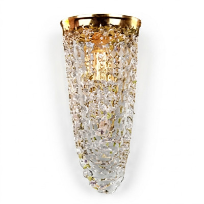 Luxus Deckenleuchter Kronleuchter Gold Deckenlampe Lüster Kristall Art