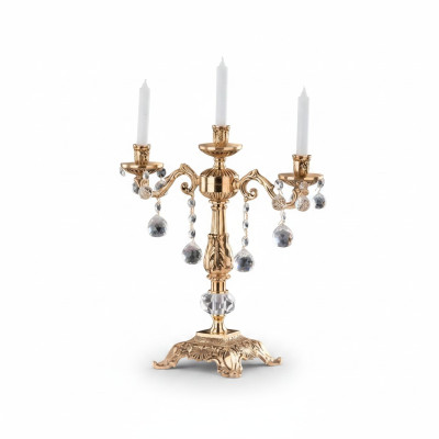 Kerzenständer Kerzenleuchter Kerzenhalter Tischleuchter Leuchter Gold