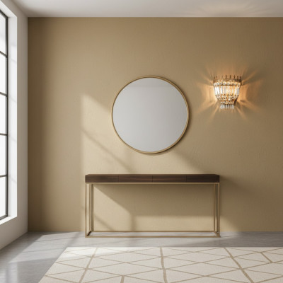 Wandleuchte Wandlampe Wandleuchten Lüster Wand Lampen Kristall Gold