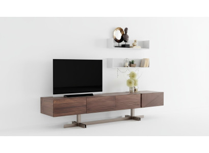 Moderner, eleganter TV-Schrank aus hochwertigem und strapazierfähigem Holz