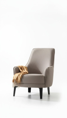 Moderne Sessel Ohrensessel Cocktailsessel Luxus Design Möbel Holzmöbel