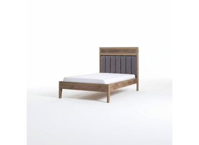 Bettrahmen Kindermöbel Bett Holz Braun Jugendbett 100 cm Klassiche