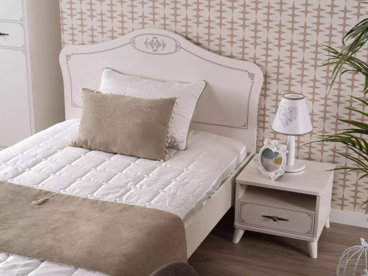 Bett Ausziehbares Funktionsbett Kinderbett Bettrahmen Weiß Holz Betten