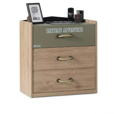 Kommode Schrank Holz Kommoden Kindermöbel Sideboard Design Grün Luxus