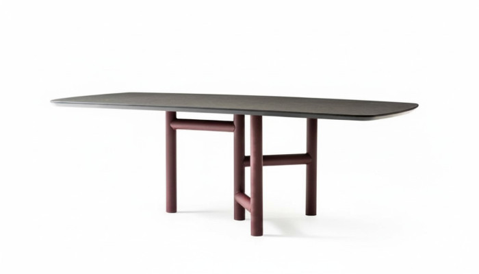 Ausziehbarer Küchentisch Esszimmertisch Design Luxus Holz Grau Tisch