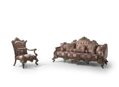 Polstersofa Chesterfield Garnitur Sofagarnitur Stoff Sofa Beige Set couch
