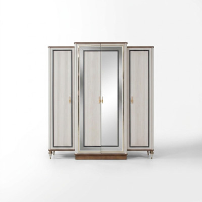 Schlafzimmerschrank Kleiderschrank Kinderschrank Schrank Holz Beige