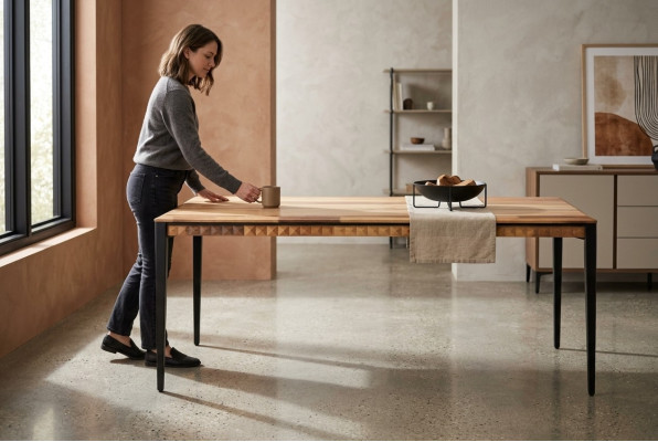 Esstisch Tisch Esszimmertisch Esszimmer Holz Braun Esszimmermöbel