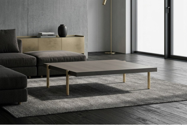 Couchtisch Beistelltisch Kaffeetisch Holz Braun Sofatisch Modern Tisch
