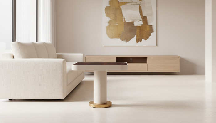Beistelltisch Couchtisch Kaffeetisch Sofatisch Tisch Wohnzimmer Weiß