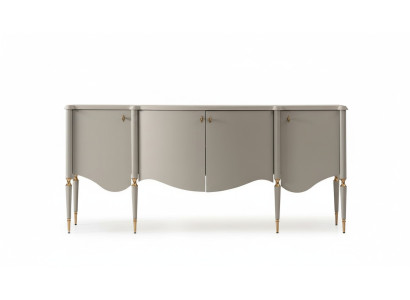 Anrichte Sideboard Schrank Holz Beige Kommode Esszimmer Möbel