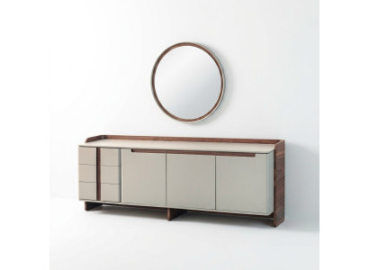 Modernes Sideboard Designer Wohnzimmer Anrichte Luxuriöser Schrank 2tlg
