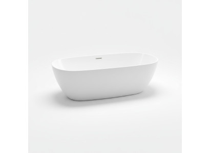 Standbadewanne Badezimmer Acryl Badewanne Wanne Freistehende Weiß