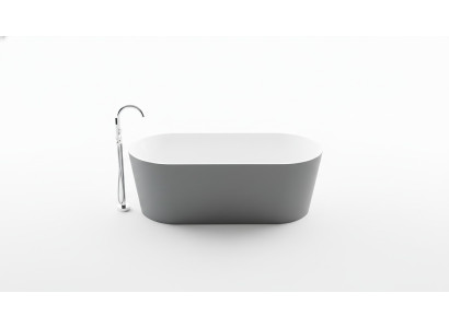 Wanne Badezimmer Acryl Badewanne Standbadewanne Freistehende Grau