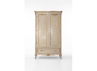 Schlafzimmer Kleiderschrank Luxus Holz Klassisch Design Möbel Beige Neu