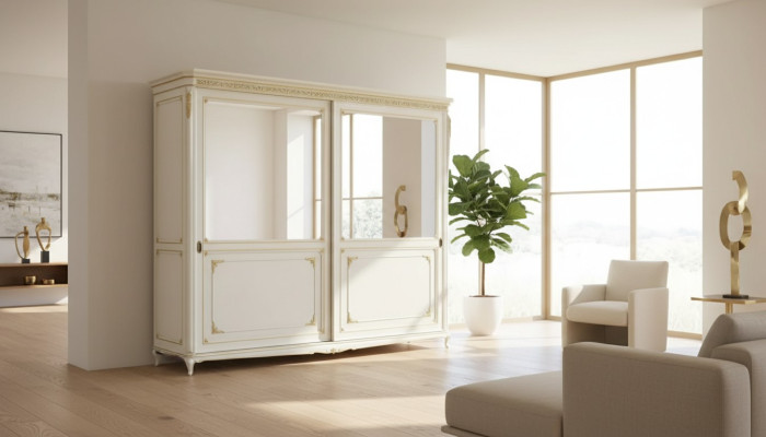 Kleiderschrank Stil Luxus Möbel Schlafzimmer Schrank Wohnzimmer Neu
