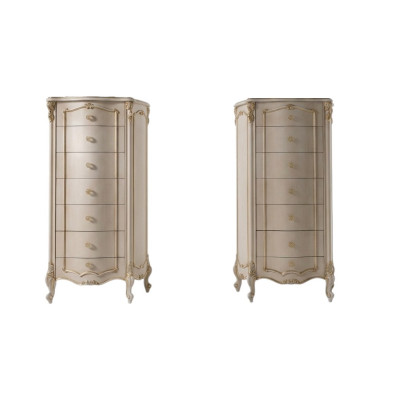 Kommode Luxus Kommoden Regal Möbel Holzschrank Italienische Stil Neu