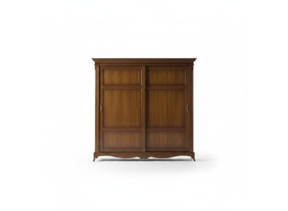Echtholz Kleiderschrank Holzschrank Schrank Schlafzimmer Möbel Italien Neu