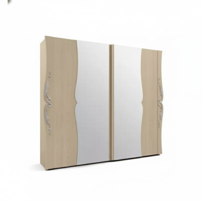 Echtholz Kleiderschrank Holzschrank Schrank Schlafzimmer Möbel Italien