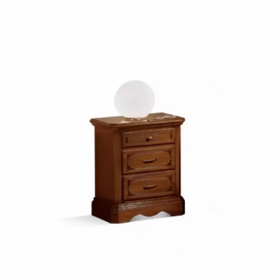 Design Nachttisch Tisch Möbel Braun Holz Schlafzimmer Beistelltisch Neu