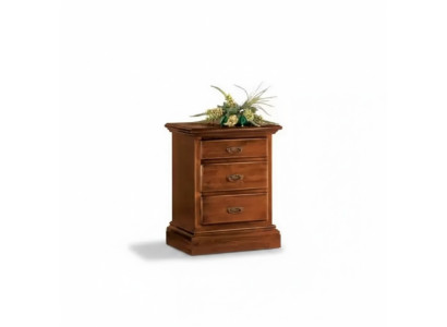 Nachttisch Design Tisch Möbel Holz Schlafzimmer Beistelltisch Braun Neu