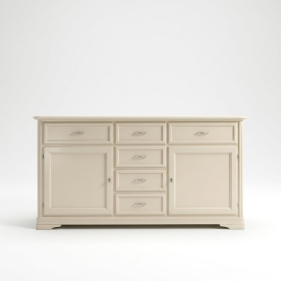Kommode Holz Schränke Anrichte Möbel Luxus Sideboard Schrank Italien