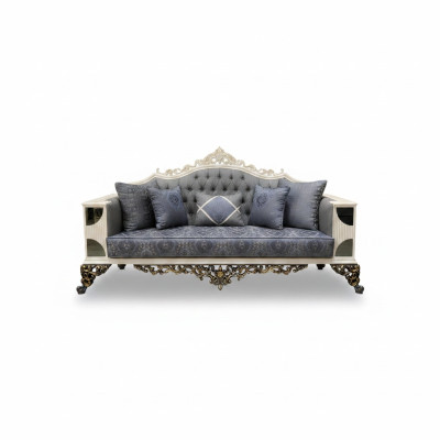 Designer Sofa Moderner 3 Sitzer Sofa Luxuriöses Wohnzimmer Sofa Neu