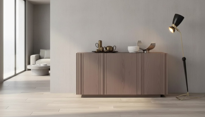 Kommode Sideboard Wohnzimmer 180 x 48 x 88 cm Modern Luxus
