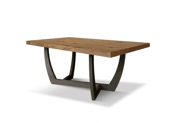 Esszimmer Küchentisch Esstisch 180cm Holz Esstische braun modern 180x90