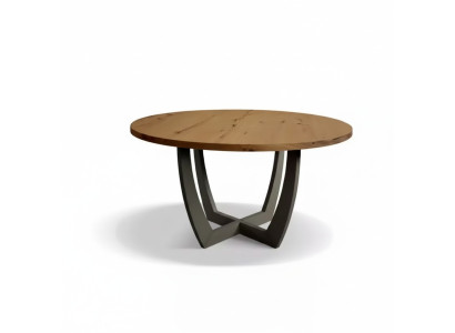 Rund Esstisch Holz runden Küchentisch Esstische Stil modern braun 140cm