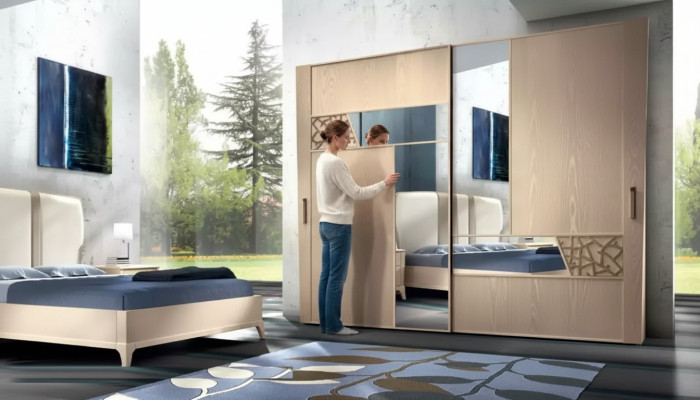 Schlafzimmer Kleiderschrank Holz Schrank Holz Italienische Möbel Schränke
