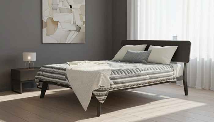 Schlafzimmer Bett Modern stilvolles Modern Bett moderne graue Betten