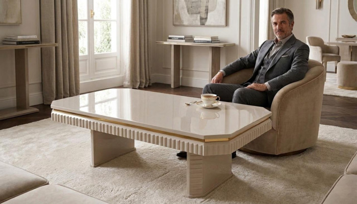 Couchtisch Wohnzimmer Möbel Tisch Luxus Beistelltisch Modern Design