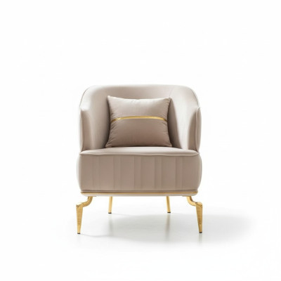 Wohnzimmer Sessel Möbel Drehsessel 1 Sitzer Moderne rot Design Textil