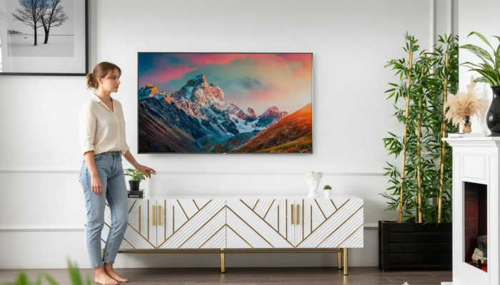 Wohnzimmer TV Staender Modern Holz Fernseher Ständer Schrank Möbel