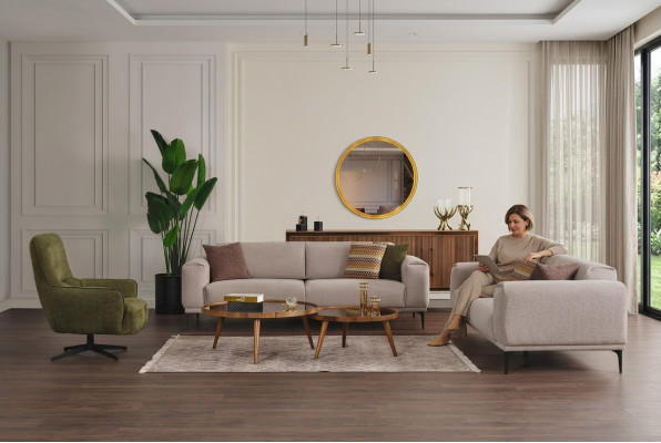 Wohnzimmer Couchgarnitur Designer Set 3+2+1 Sitzer Luxus Polster Möbel