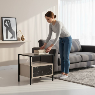 Schlafzimmer Designer Nachtkonsole Designer Holz Nachttisch Edle Möbel