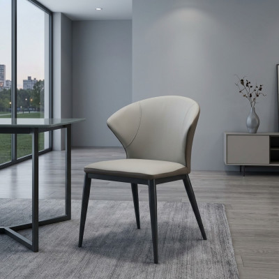 Weiße Polsterstühle Designer Textil Einsitzer Esszimmer Edle Holzstühle