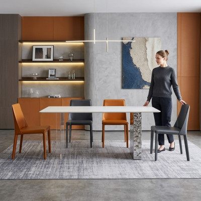 Esszimmergruppe Essgruppe 4x Stühle Sitzgruppe Esstisch Esszimmer Neu