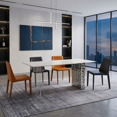 Esszimmergruppe Essgruppe 4x Stühle Sitzgruppe Esstisch Esszimmer Neu