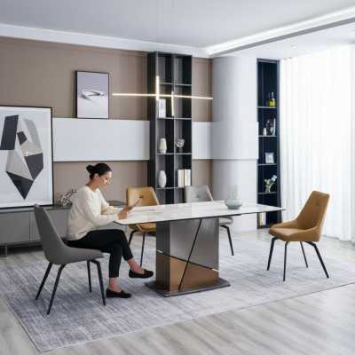 Tisch Esstisch Rechteckige Esstische Esszimmer Möbel Luxus Holztisch