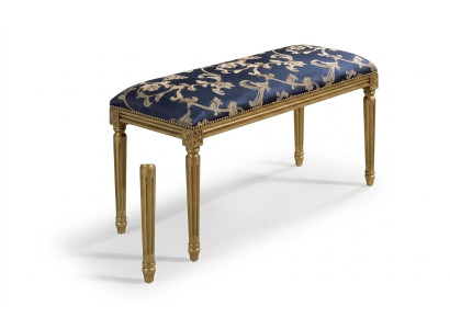 Bank Polsterbank Designer Sitzbank Wohnzimmer Klassischer Möbel Bank