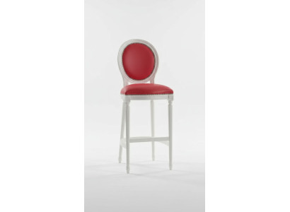 Barstuhl Polsterstuhl Rosa Stuhl Klassischer Sitzmöbel Designer Thekenstuhl