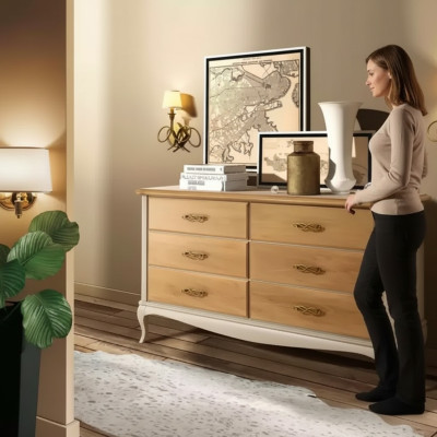 Kommode Schrank Luxus Schlafzimmer Luxus Möbel Holz Klassische