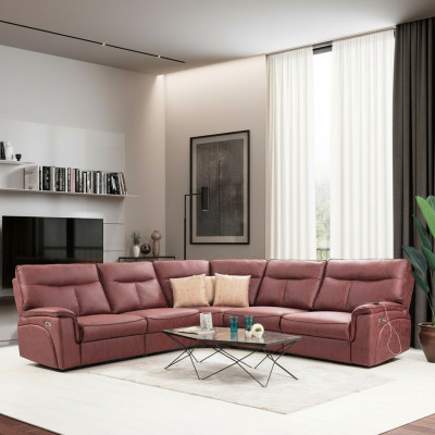 Ecksofa Modern Relax Sitz Luxus Möbel Wohnzimmer Sofa Couch L-Form Neu