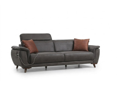 Luxus Dreisitzer Sofa Modern Sitzmöbel Wohnzimmer Couch Polstermöbel