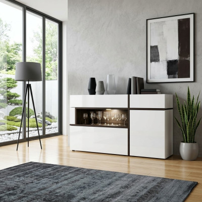 Kommode Designer Modern Wohnzimmer Luxus Holzkommode Weiß Möbel
